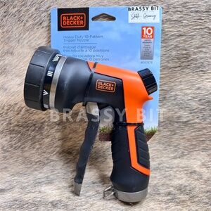 Black & Decker Heavy Duty Hose Trigger Nozzle